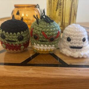 Crochet Halloween Themed Figures